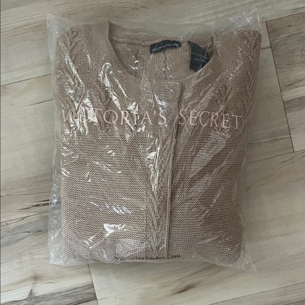 Victoria's Secret Beige Knit Cardigan